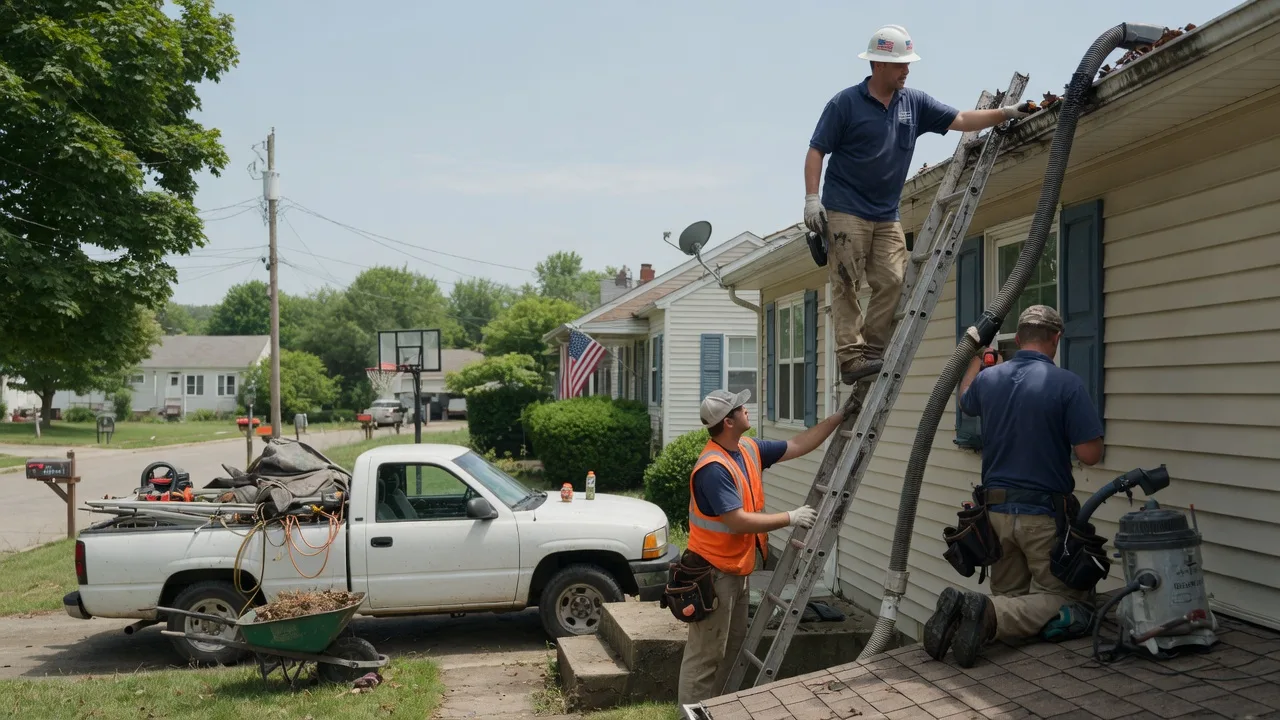 Gutter Installation in Franklin Furnace, OH near me